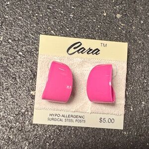 Cara 90s Pink Earrings